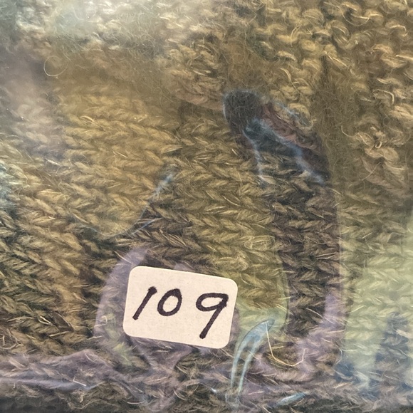 Bushwacker Women’s Cardigan Cotton Wool and Linen size Large Green Button Up - Picture 9 of 9